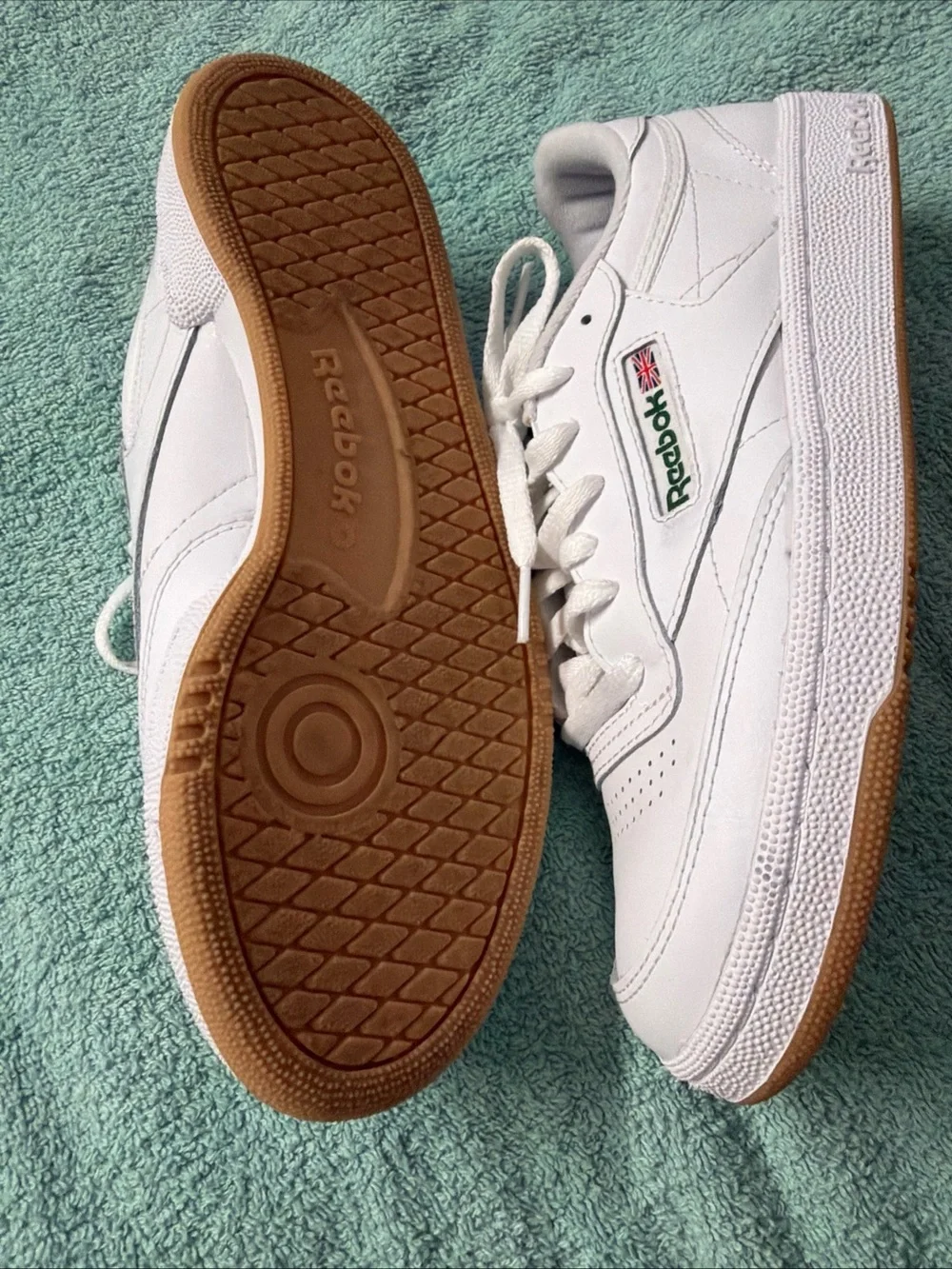Reebok Classic WoMen's White Leather Sneakers 8.5M